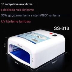 Sunshine SS-818 Ultraviole UV Kurutma Cihazı