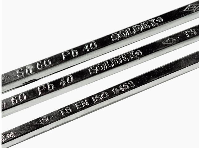 Soldex Sn60 Pb40 1Kg Çubuk Lehim