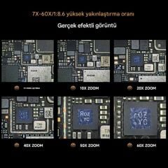 Mechanic Robot Z4 60X HD Trinoküler Stereo Mikroskop