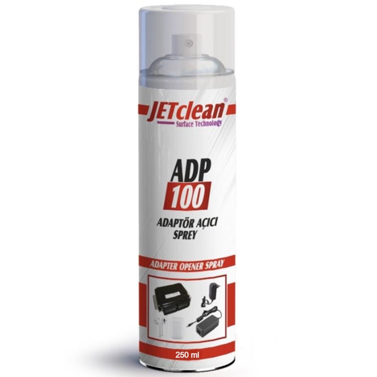 JetClean 250ml Adaptör ve Plastik Açıcı Sprey