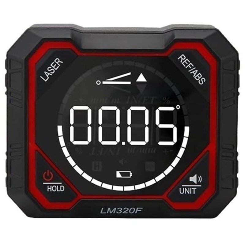 Unit LM320F Yüksek Hassasiyetli Dijital Açı Ölçer