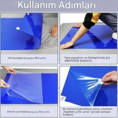 Sticky Mat 45x90cm Yapışkanlı Toz Alıcı Paspas