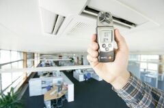 Hassas Testo 410-2 Anemometre (Hız+Sıcaklık+Nem)