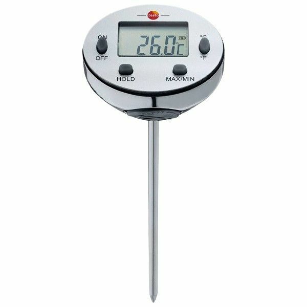 Testo Su Geçirmez Paslanmaz Mini Termometre