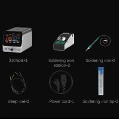 TBK 310 Çift İstasyonlu 250W Havya İstasyonu