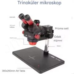 Myscope My-7S 60X Tinoküler Stereo Tamir Mikroskobu
