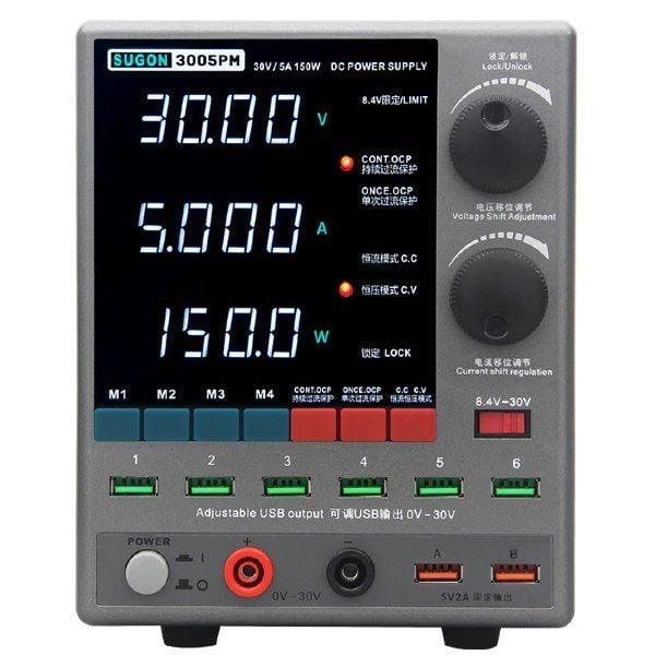 Sugon 3005PM 30V 5A Ayarlanabilir DC Güç Kaynağı
