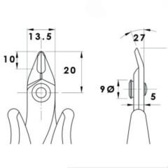 Piergiacomi TR-25-X Elektronikçi Yan Keski