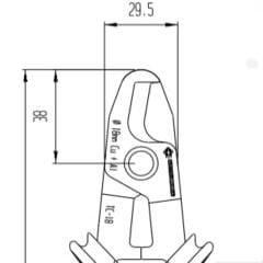 Piergiacomi TC-18 Elektrik Kablo Kesme Pensesi