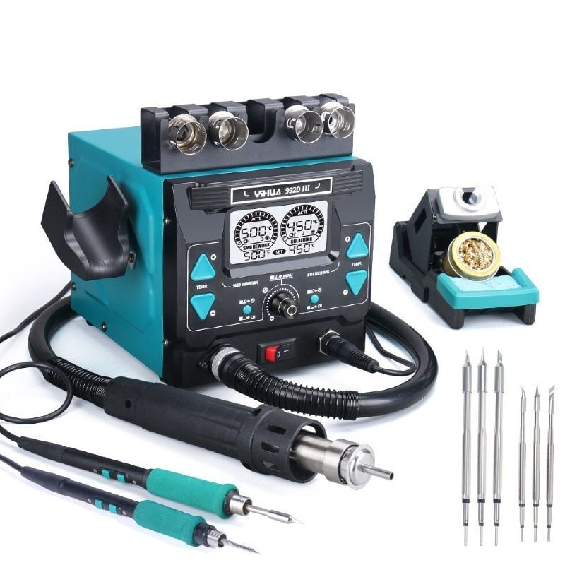 Yihua 992D-III C245+C210 Sıcak Hava ve Havya istasyonu