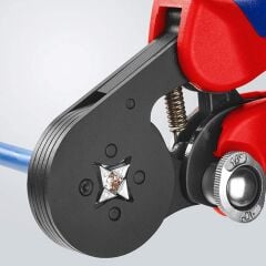 Knipex 97 53 04 Dört Köşe Terminal Yüksük Sıkma Pensesi