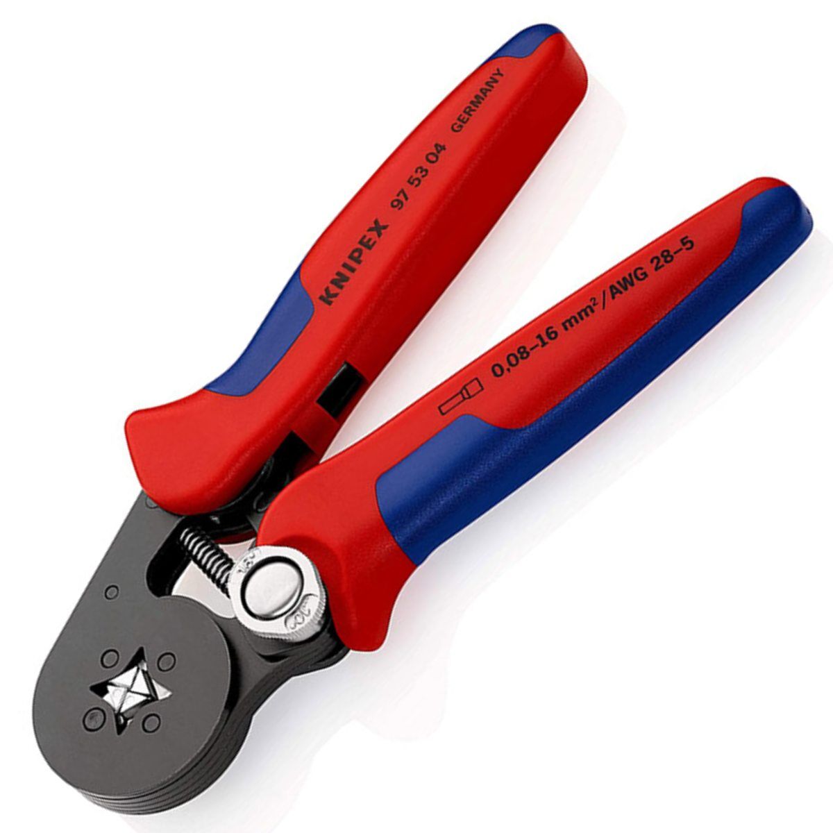 Knipex 97 53 04 Dört Köşe Terminal Yüksük Sıkma Pensesi