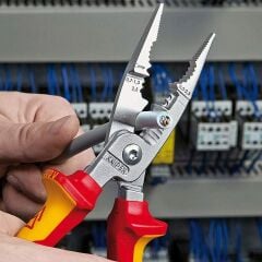 Knipex 13 86 200 Çok Fonksiyonlu VDE Elektrikçi Pensesi