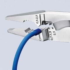 Knipex 13 86 200 Çok Fonksiyonlu VDE Elektrikçi Pensesi