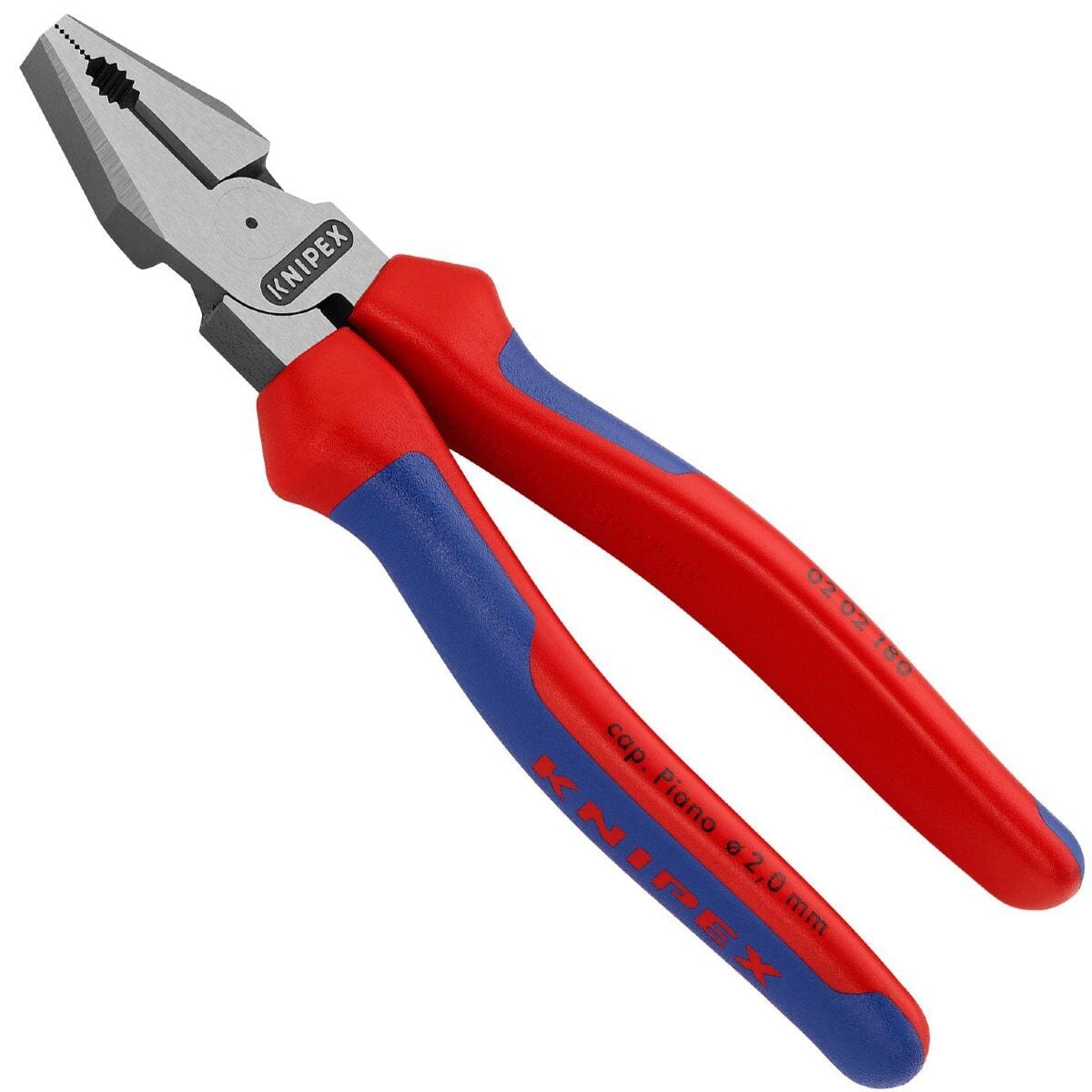 Knipex 02 02 180 Ağır Hizmet Kombine Pense