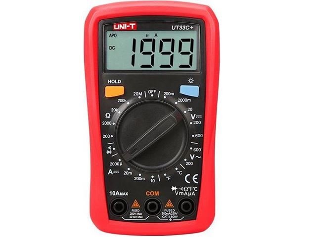 Unit UT-33C+ 600v Dijital Multimetre