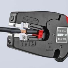 Knipex 12 42 195 Otomatik Kablo Soyma Sıyırma Pensesi