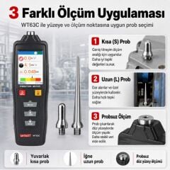Wintact WT63C Vibrasyon Titreşim Ölçer