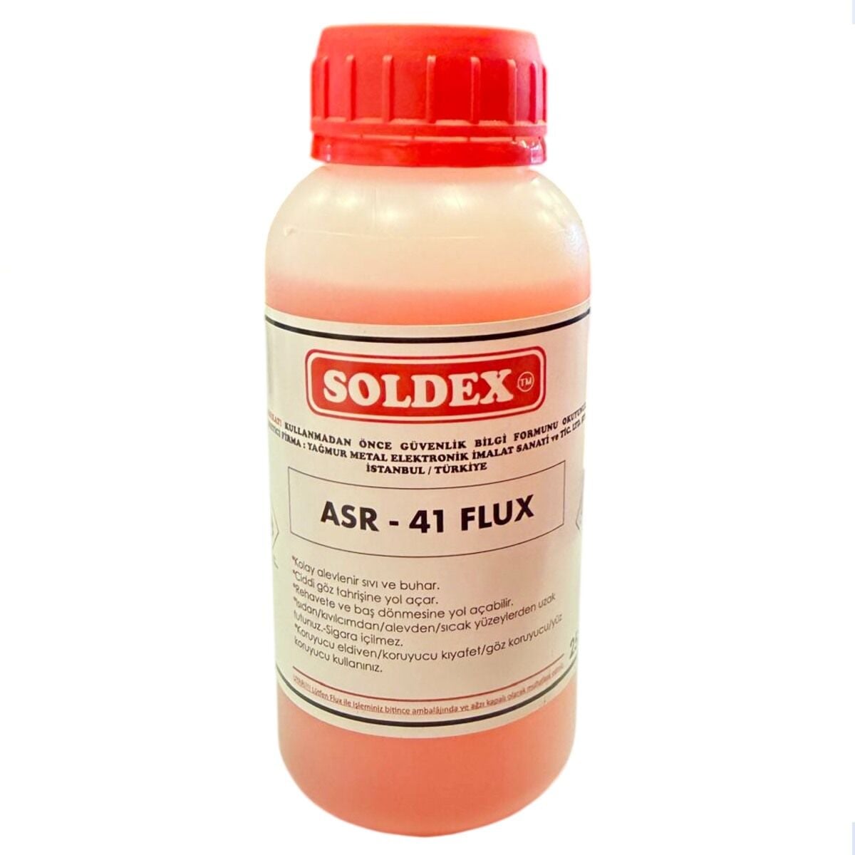 Soldex ASR-41 250ML Reçineli Sıvı Flux