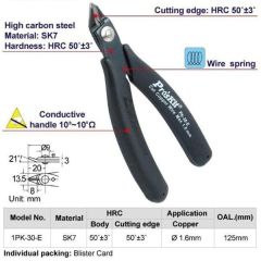 Proskit 1PK-30-E Mikro Elektronikçi Antistatik Yankeski