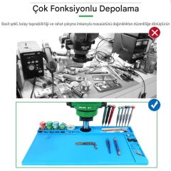 Relife RL-160B Mikroskop Tabanı Alüminyum Alaşımlı Mat