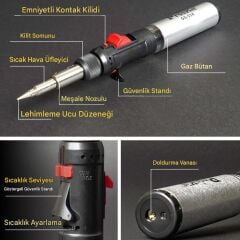 Proskit GS-23K Gazlı Havya Seti
