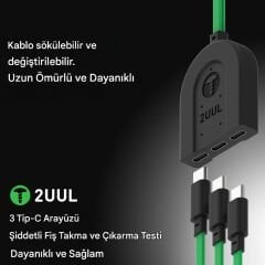 2UUL PW02 iPhone ve Android Güç Kaynağı Kablosu