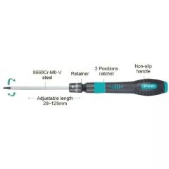 Proskit SD-9824 24 Parça Çok Fonksiyonlu Tornavida Seti