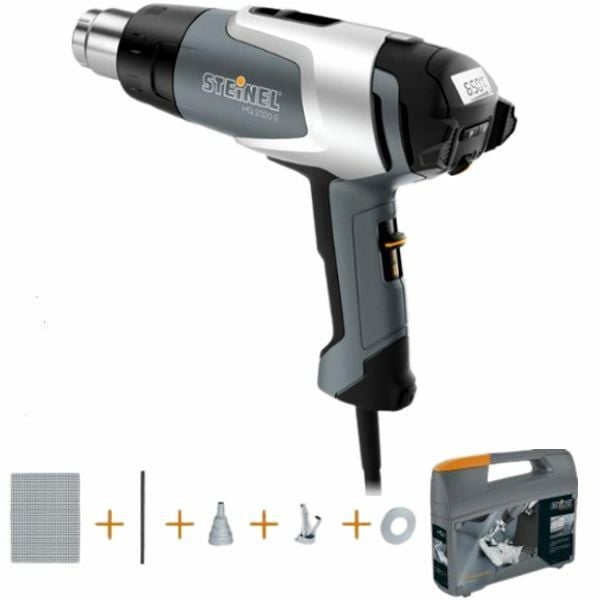 Steinel Hg-2320E 2300w Sıcak Hava Tabancası Oto Tampon Plastik Tamir Seti