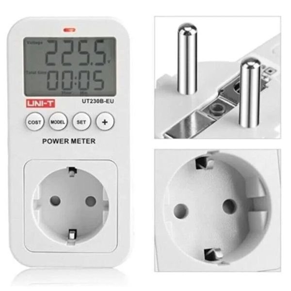 Unit UT230B-EU Priz Tipi Wattmetre