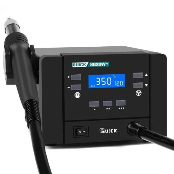 Quick 862DW+ 1000W Sıcak Hava Onarım İstasyonu