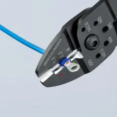 Knipex 97 22 240 Pabuç Sıkma ve Kablo Sıyırma Pensesi