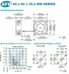 Delta 60x60x25 12V Dc Rulmanlı Fan