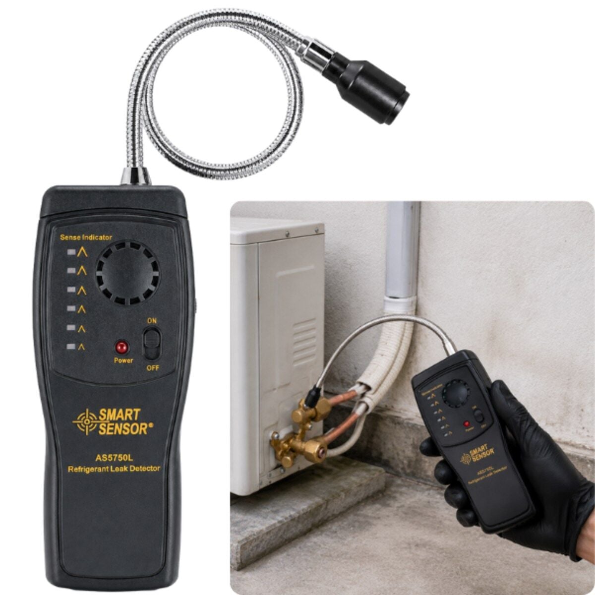 Smart Sensor AS5750L Soğutucu Gaz Kaçak Dedektörü