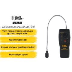 Smart Sensor AS5750L Soğutucu Gaz Kaçak Dedektörü