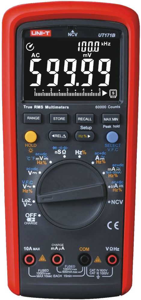 UNİT UT171B Endüstriyel True RMS Dijital Multimetre