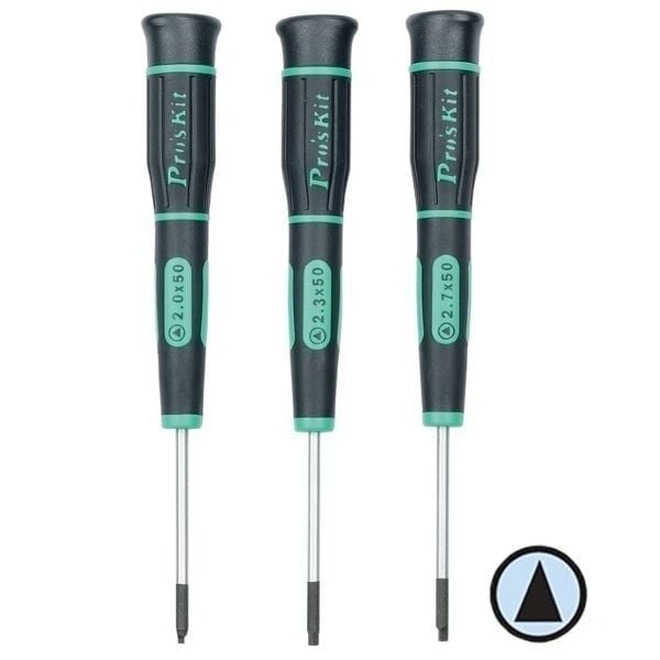 Proskit SD-081F Hassas Üçgen Tornavida Seti