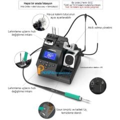 Profesyonel Cep Telefonu ve Elektronik Tamir Seti | JBC CD-2SQF ve Quick 861DW