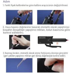 TBK 006 Elektrikli UV Yapıştırıcı Tabancası