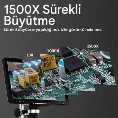 DM12 Hdmi 1500X Dijital Mikroskop