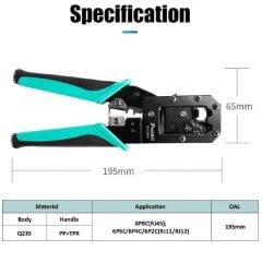 Proskit CP-376CN Modüler Sıkma Pensesi