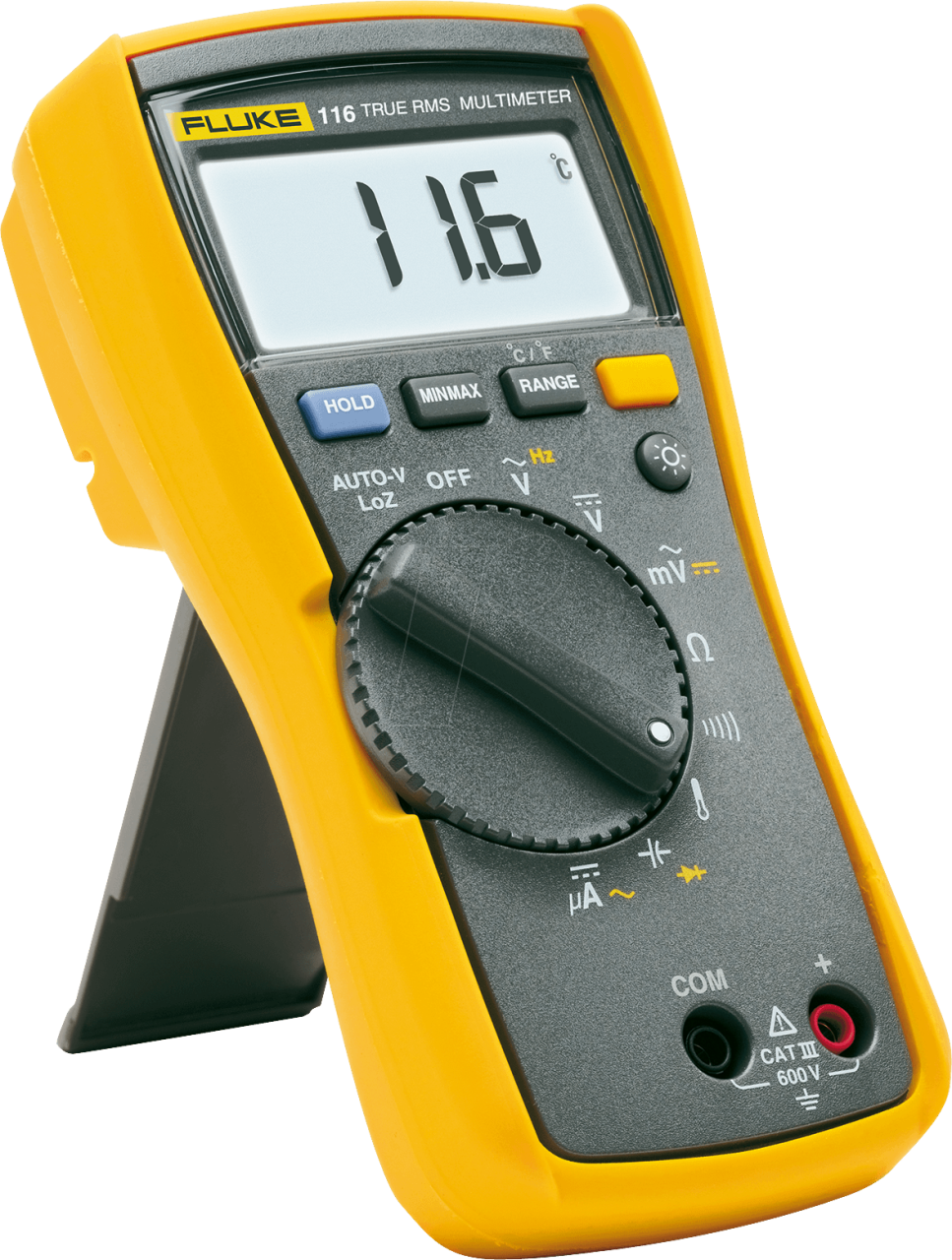 Fluke-116 Sıcaklık ve Mikroamper Ölçme Özellikli HVAC Multimetre
