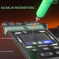 Mechanic X200 Max C210 Çift Kollu Havya İstasyon