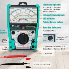 Proskit MT-2208 Korumalı Analog Multimetre Ölçü Aleti