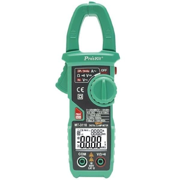 Proskit MT-3110 600A AC Akıllı Pensampermetre