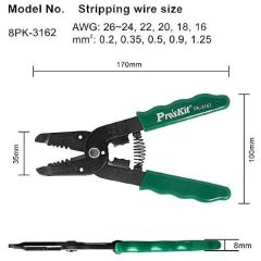 Proskit 8PK-3162 Hassas Kablo Soyucu