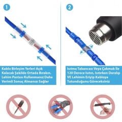 100 Parça Kutulu Lehimli Makaron Seti