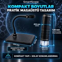 SmartScope 4K Wifi Taşınabilir 1000X Mikroskop