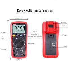 Unit UT890C True-RMS Dijital Multimetre Ölçü Aleti