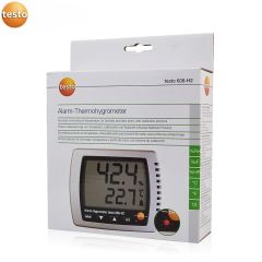 Testo 608-H2 Çok Hassas Sıcaklık ve Nem Ölçer Alarmlı